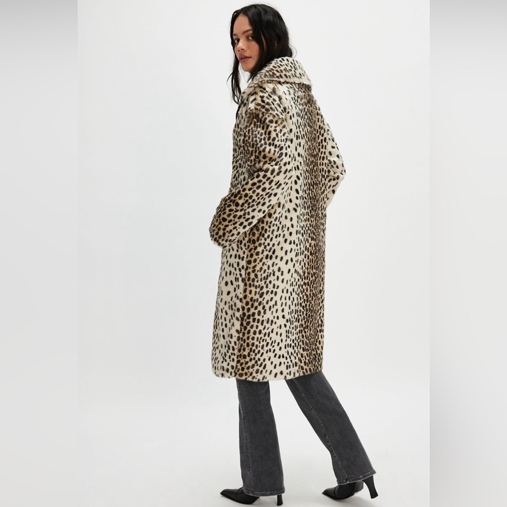 FREE PEOPLE Lana Leopard Duster ๐ Medium - Picture 10 of 15